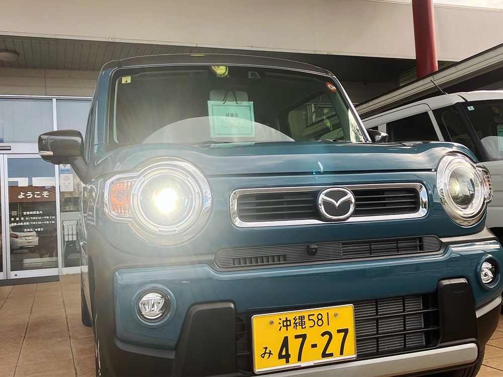 マツダオートザム北部　軽自動車